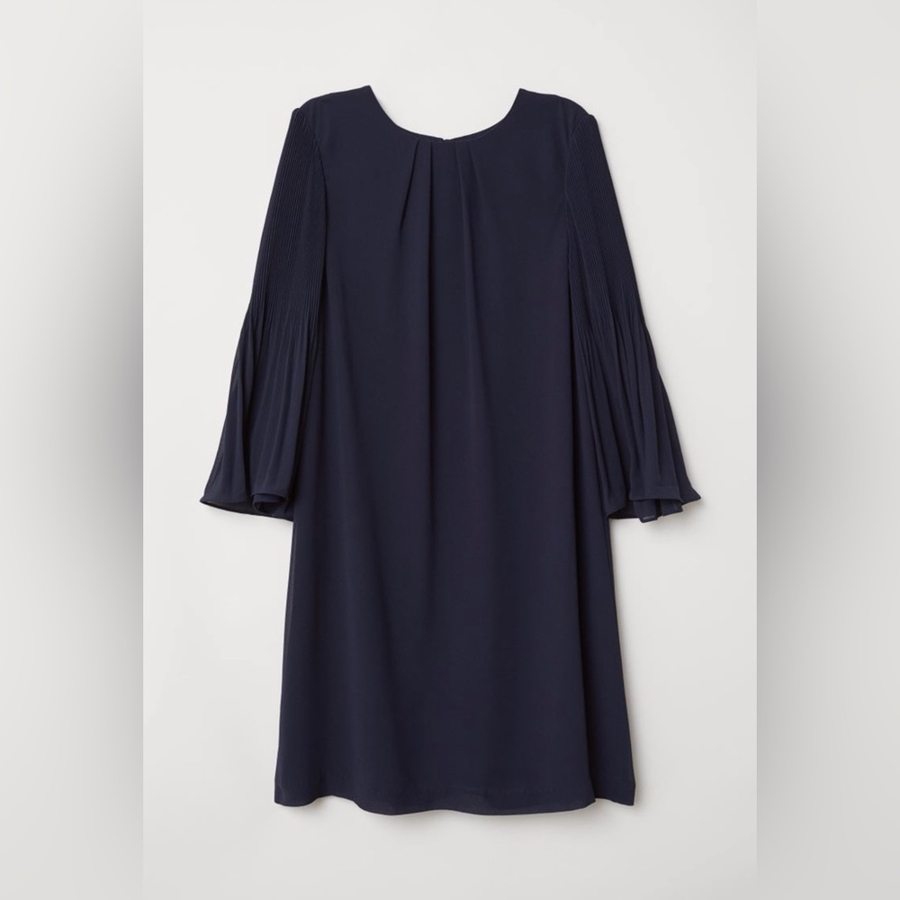 NWT H&M Trumpet-sleeved Dress - Size 6